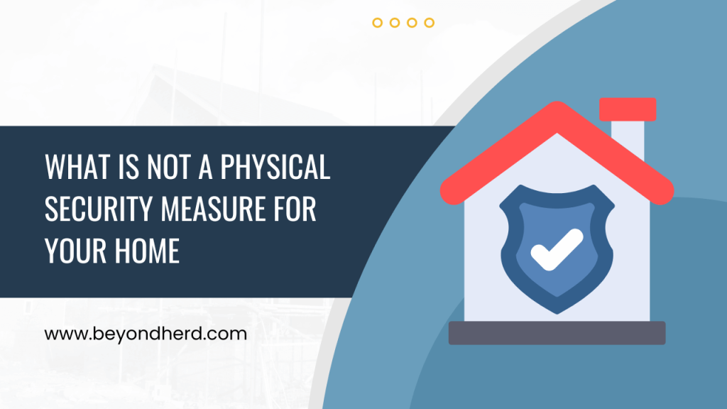 what-is-not-a-physical-security-measure-for-your-home