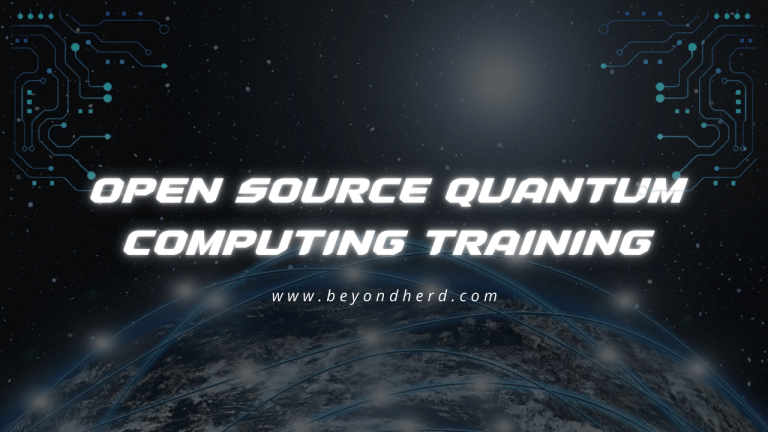 Open Source Quantum Computing Training