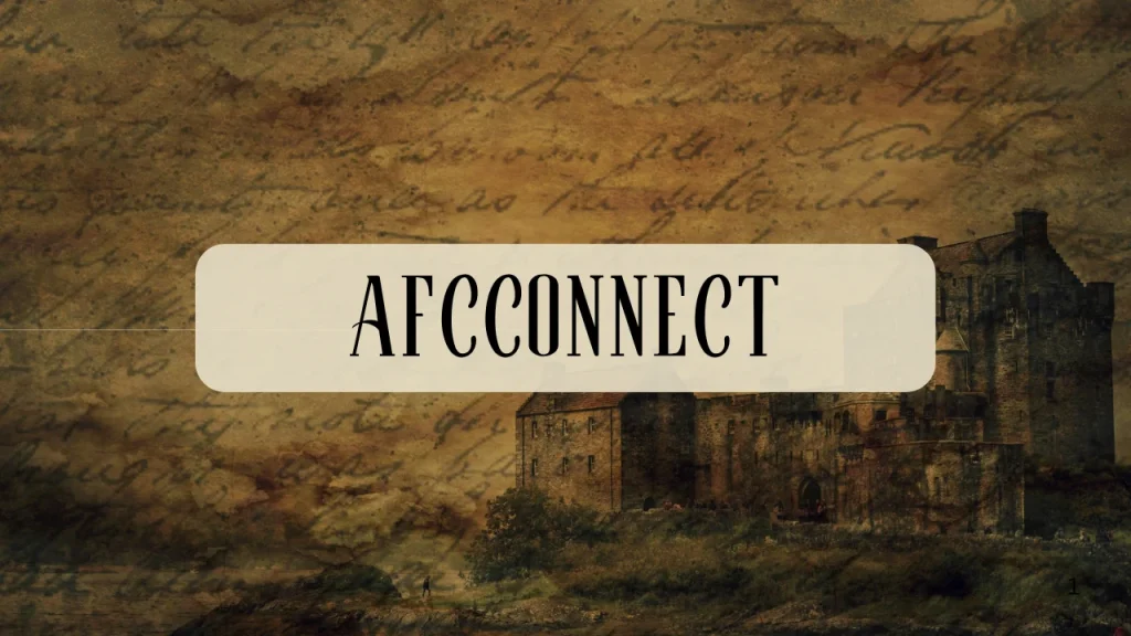 Afcconnect Guide to Easy AFC Ordering 1 Afcconnect